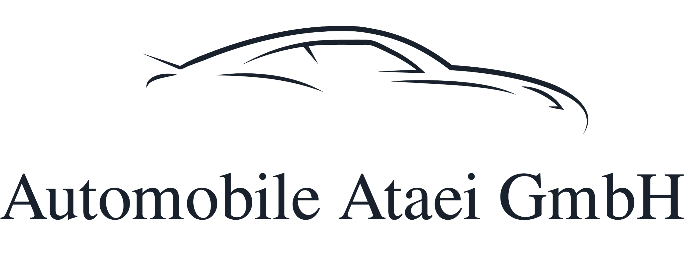 Automobile Ataei GmbH Logo in schwarz